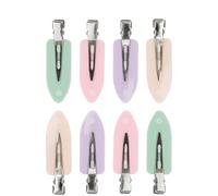 brushworks No Crease Hair Clips 8 pcs