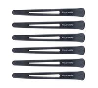 Brushworks No Crease Sectioning Hair Clips (Pack of 6)