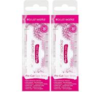 Brushworks Pre Cut Tape Strips in a Tin - 30 Sheets (Pack of 2)