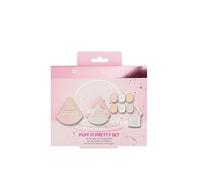 Brushworks Puff It Pretty 9-Piece Makeup Sponge Set, One Colour, Women One Colour