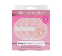 Brushworks Reusable Makeup Remover Pads 3 Pack pack