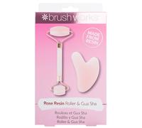 Brushworks Resin Roller & Gua Sha