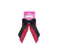Brushworks Satin Hair Bow Duo Black & Red