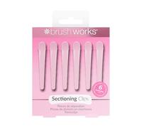 Brushworks Sectioning Clips – Strong, Durable & Lightweight – Pack of 6