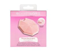 brushworks Silicone Face & Body Cleansing Brush 1 pcs