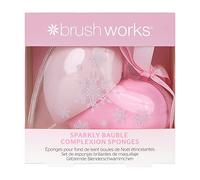 Brushworks Sparkly Bauble Complexion Sponges (Pack of 2)