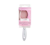 Brushworks Travel Blow Dry Brush - Lightweight Vented Brush with Flexible Bristles for Fast Blow-Drying & Smooth, Tangle-Free Hair