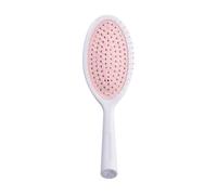 Brushworks Travel Detangling Hair Brush - Compact On-the-Go Detangler with Flexible Nylon Pins, Lightweight Brush Made from 65% Recycled Materials