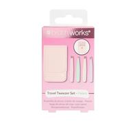 Brushworks Travel Tweezer Set - Pastels
