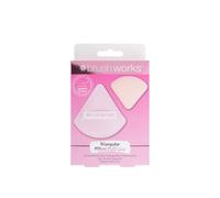 Brushworks Triangular Pillow Puff Duo