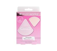 brush works Brushworks Triangular Pillow Puff Duo