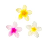 brushworks Tropical Flower Claw Clips 3 pcs