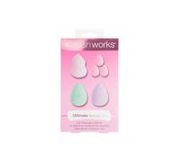 Brushworks Ultimate Complexion Sponge Set in Pink Brushworks Pink