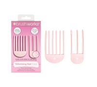 Brushworks Volumising Hair Clips - 2 Pack, Create Instant Root Lift & Volume for Fine & Flat Hair, Perfect for Air Drying or Blow Drying, Secure-Grip Prongs, Lightweight & Easy to Use