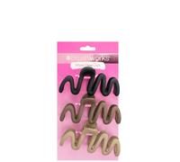 brushworks Wave Claw Clips - 3 Pack