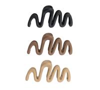 brushworks Wave Claw Clips 3 pcs