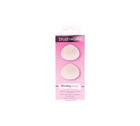 Brushworks Women's Blending Sponge Drops Duo in Pink Brushworks Pink