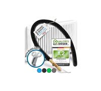 BRUSHYZ Radiator Cleaner Brush 115cm I Flexible Scratch-Free Slim Radiator Brushes for Cleaning I Soft Polyester I Radiator Duster Brush Long Thin & Washable I Fits 99% of Gridded & Non-Gridded Heater