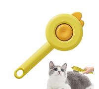Brusque smoother for cats - Self cleaning pet brush with a hair release in , soft grooming comb kittens and dogs | Detangle the brush long to short bai