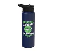 Brussel Sprouts: The Buzzkill Veggie Brussel Sprout Hater Stainless Steel Insulated Water Bottle