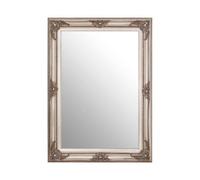 Brussels Baroque Rectangular Grey Wall Mirror