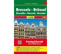 Brussels CP f&b (r) scale: 1/10: City Map 1:10 000: Stadskaart 1:10 000
