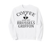 Brussels Griffon Bruxellois Dog And Coffee Sweatshirt