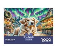 Brussels Griffon Jigsaw for Adults Teens: Golden Retriever by Aurora Educational Game for Wall Decoration And Gifts 52x38cm/1000pcs