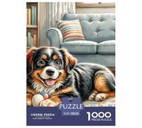 Brussels Griffon Jigsaw Puzzles for Adults 1000 Educational Games Pet Dog Challenging Puzzles Gifts for Men38x26cm/1000pcs