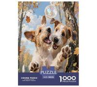 Brussels Griffon Tour 1000 Piece Jigsaw Puzzles Educational Games-Colourful Decoration Puzzle Cute Pets Fun for Adults And Kids Age 12 Years Up for Relaxing Decor And Gift 38x26cm/1000pcs