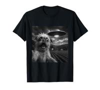 Brussels Griffon UFO Encounters Selfie T-Shirt