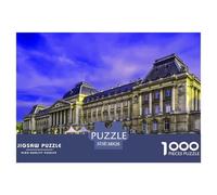 Brussels Palace 1000 Piece Jigsaw Puzzle for All Ages - Eco-Friendly Recycled Paper, A Great Gift Idea And Home Decoration Project 38x26cm/1000pcs