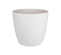 Elho Brussels Round Wheels Plant Pot - 35cm - White (5643123515000)