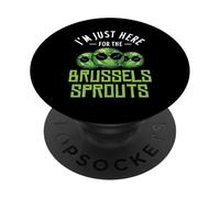 Brussels Sprout Gift Seasoning Healthy Green PopSockets Adhesive PopGrip