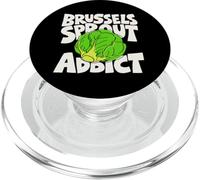 Brussels Sprout Minimalist Badge Patch PopSockets PopGrip for MagSafe