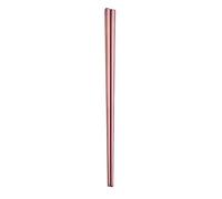 Brussels08 1 Pair Portable Stainless Steel Reusable Chopsticks Rainbow Color Metal Chopsticks High Temperature Resistant Chopsticks for Kitchen Dinner Rose Gold