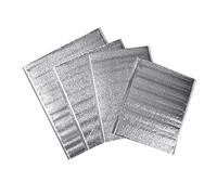 Brussels08 10Pcs Disposable Food Delivery Pouch Thermal Shipping Bags Insulation Aluminum Foil Lunch Bag Food Packing Thermal Bags 20 * 20cm