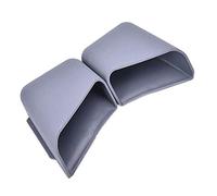 Brussels08 2Pcs Universal Car Auto Mount Storage Organizer Seat Back Interior Pouch Box Tidy Storage Coin Case Organizer Eyeglasses Glasses Pen Holder Pocket Cellphone Holder Box Grey