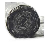 Brussels08 50Pcs/Roll Eco-Friendly Disposable Garbage Bags Waste Bin Bags Trash Cans Liners Wastebaskets Waste Bags Strong Car Plastic Trash Bag for Kitchen, Office, Home, Bathroom Black