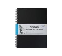 Brustro Artists Wiro Bound Sketch Book, A4 Size, 120 Pages, 160 GSM (Acid Free)