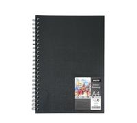 BRUSTRO Wiro Bound Artists Sketch Book, A4 Size, 116 Pages, 160 Gsm A4 Portrait