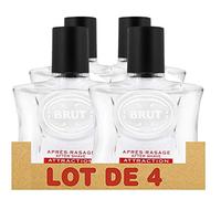 BRUT After Shave - Attraction Totale 100ml, 4 Pack