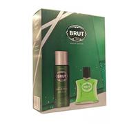 Brut Aftershave Gift Set 100ml Splash & 200ml Deodorant Spray | Free P&P