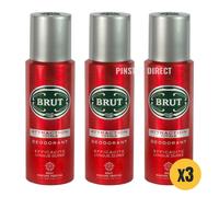 Brut Attraction Deodorant 200ml x3