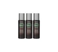 Brut Deodorant Body Spray Musk Long Duree 200ml THREE PACK