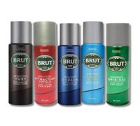 BRUT Deodorant Collection - 200ml Body Sprays Featuring BRUT Oceans, Original, Musk, Attraction Totale, and Sport Style for Long-Lasting Freshness and Confidence
