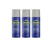 Brut Deodorant Oceans 200ml - Pack of 3