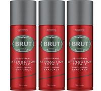 Brut Deodorant Spray Original Attraction Totale Multi Pack 200ML x 3
