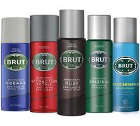 Brut Deodorant Spray Original Musk Ocean Attraction Sport Style Multi Pack 200ML