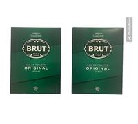 BRUT Eau de Toilette Spray 100ml Original TWIN PACK X2